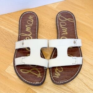 Sam Edelman Keen Ivory Sandals, Sz 8M